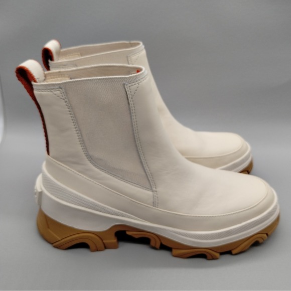 Sorel Brex Chelsea Chukka Boots Womens Size 8 Natural Sea Salt Waterproof - Picture 3 of 8